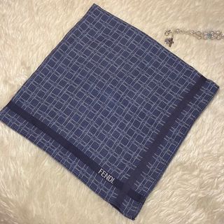 Fendi Blue Handkerchief