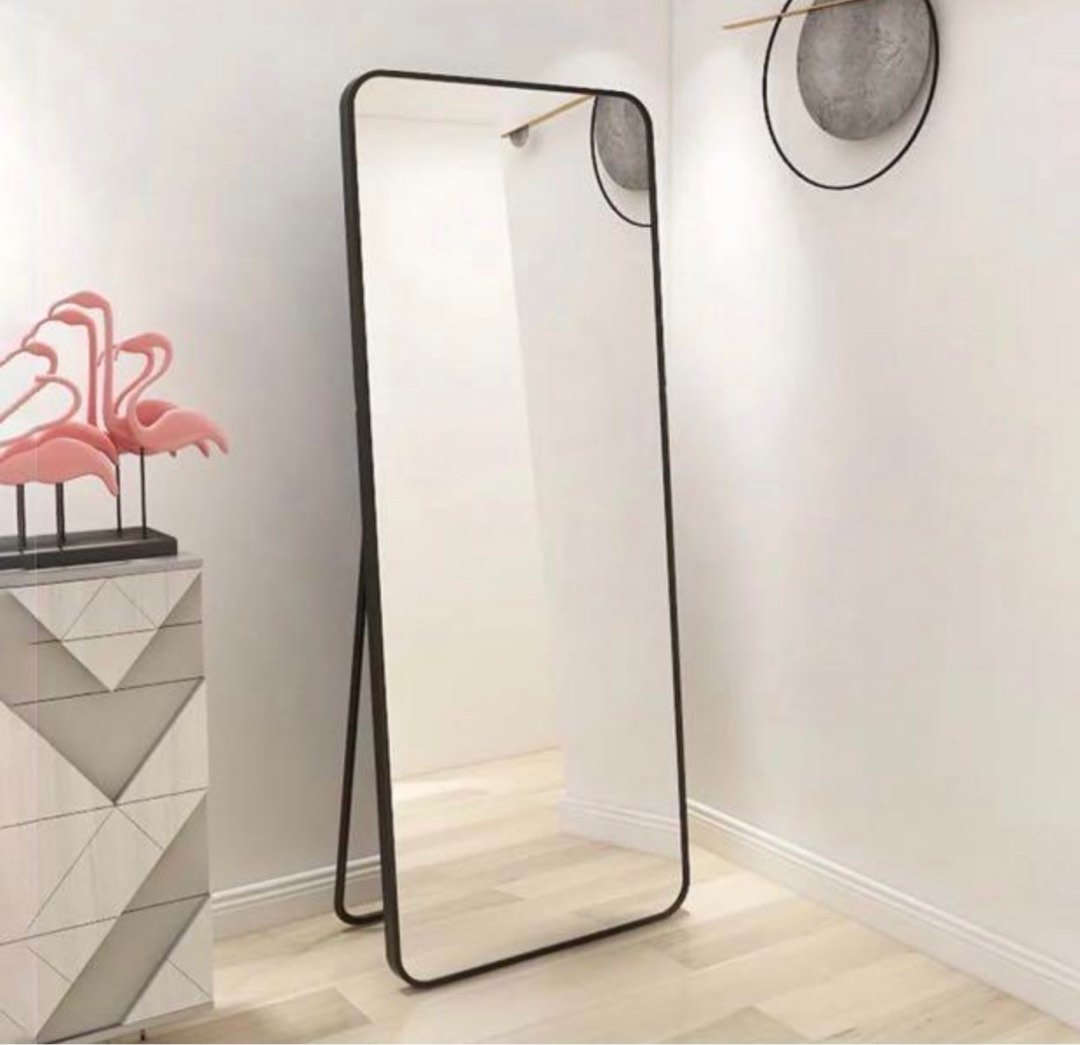 Full Length Standing Mirror, Furniture &amp; Home Living, Home Decor ...