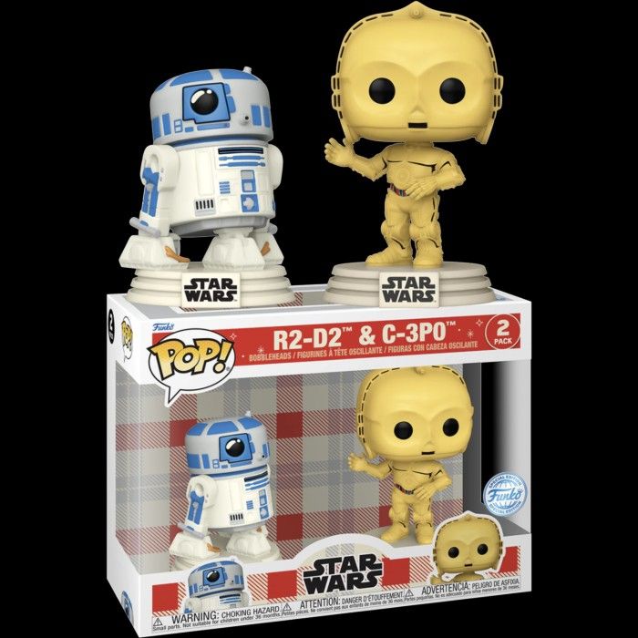 Funko POP! Star Wars: Disney 100 Retro Reimagined R2-D2 & C-3PO Figures -  2pk (Target Exclusive)