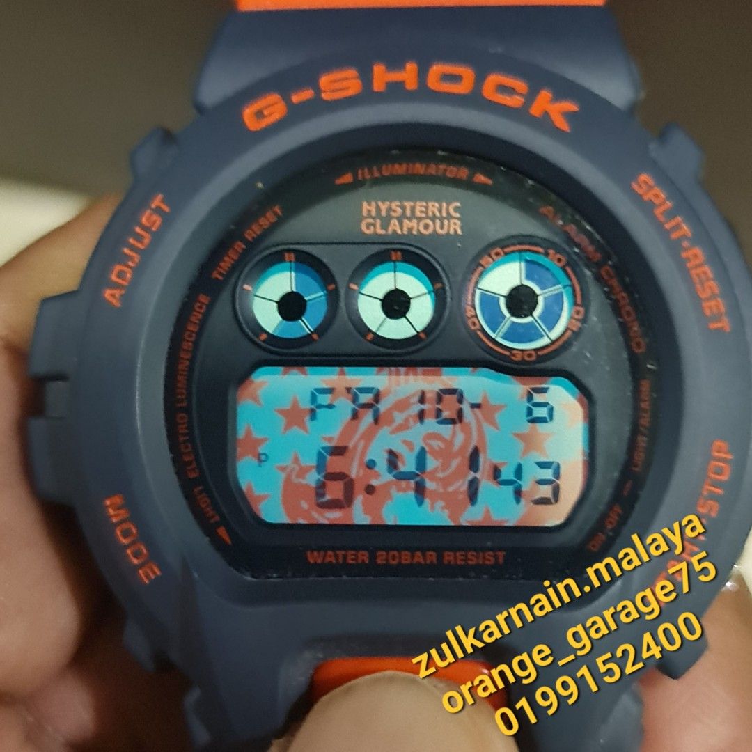 G Shock DW6900 Hysteric Glamour