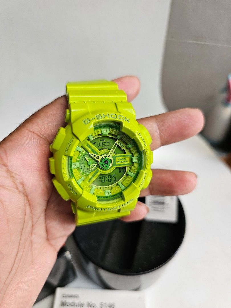G shock hyper green outlet