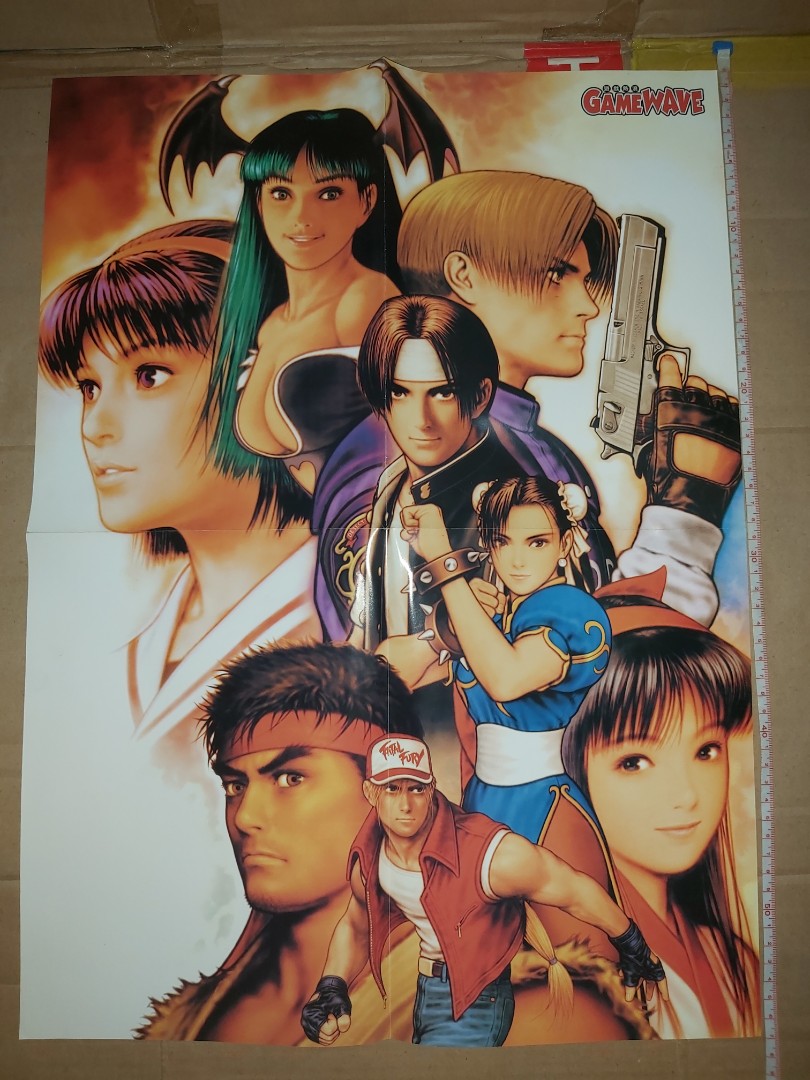 森氣樓Game Wave Poster 57x41.7cm BioHazard Leon 生化里昂Kof