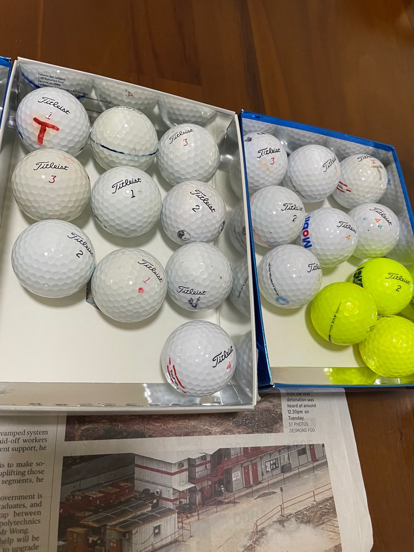 Golf Balls, Sports Equipment, Sports & Games, Golf on Carousell