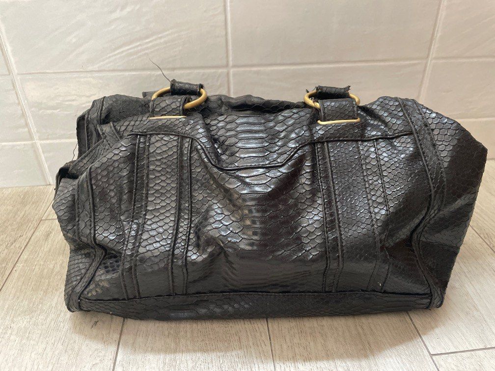 Warehouse top leather bag