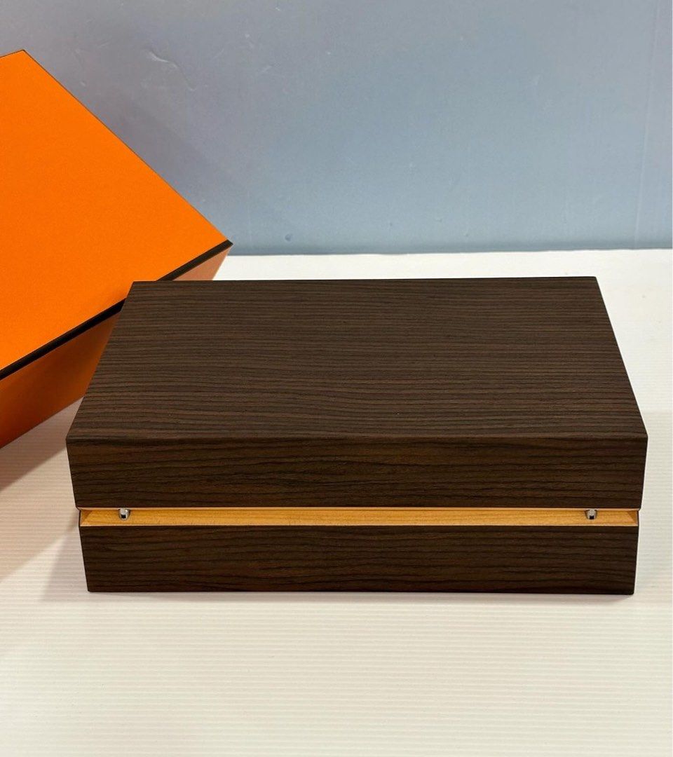 Hermes Empty Wooden Watch Box