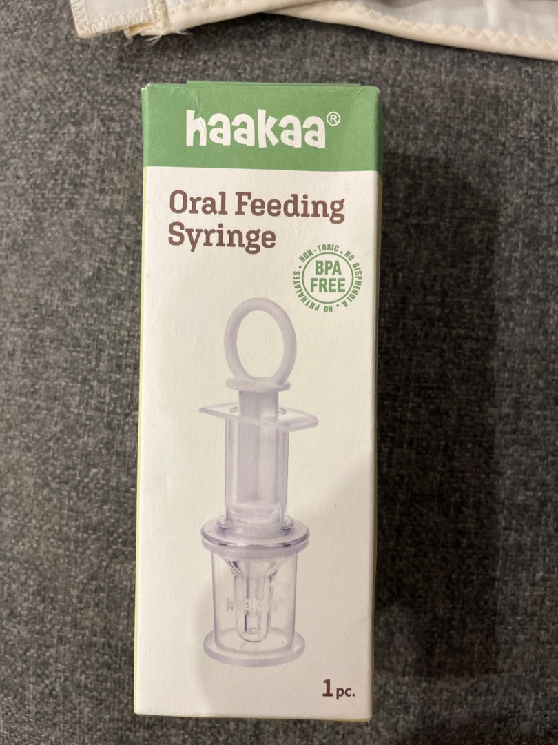 Haakaa oral feeding syringe, Babies & Kids, Nursing & Feeding, Weaning