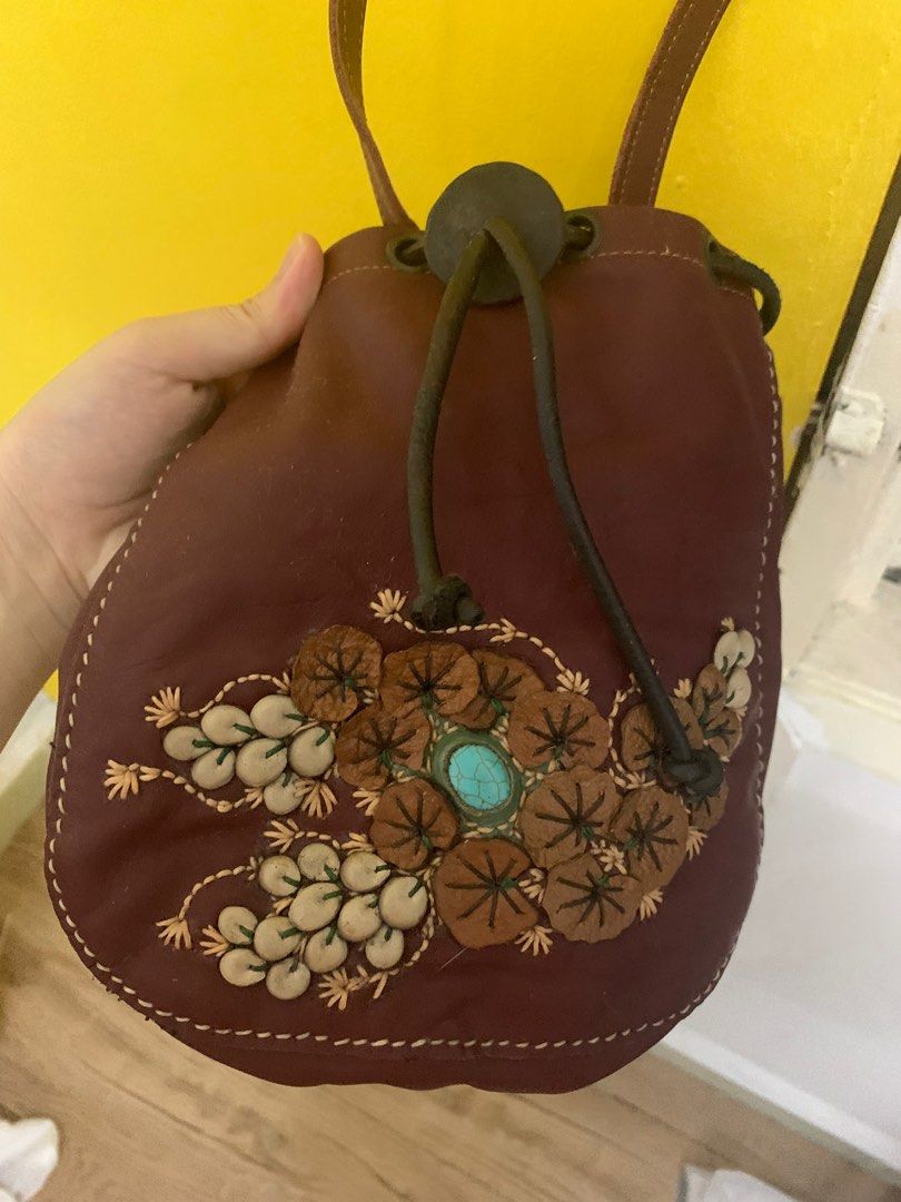 Handmade store sling bag