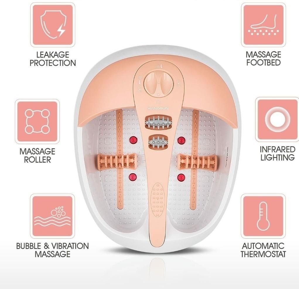 Hangsun Foot Spa And Massager FM200 Foot Bath With Infrared Heat And