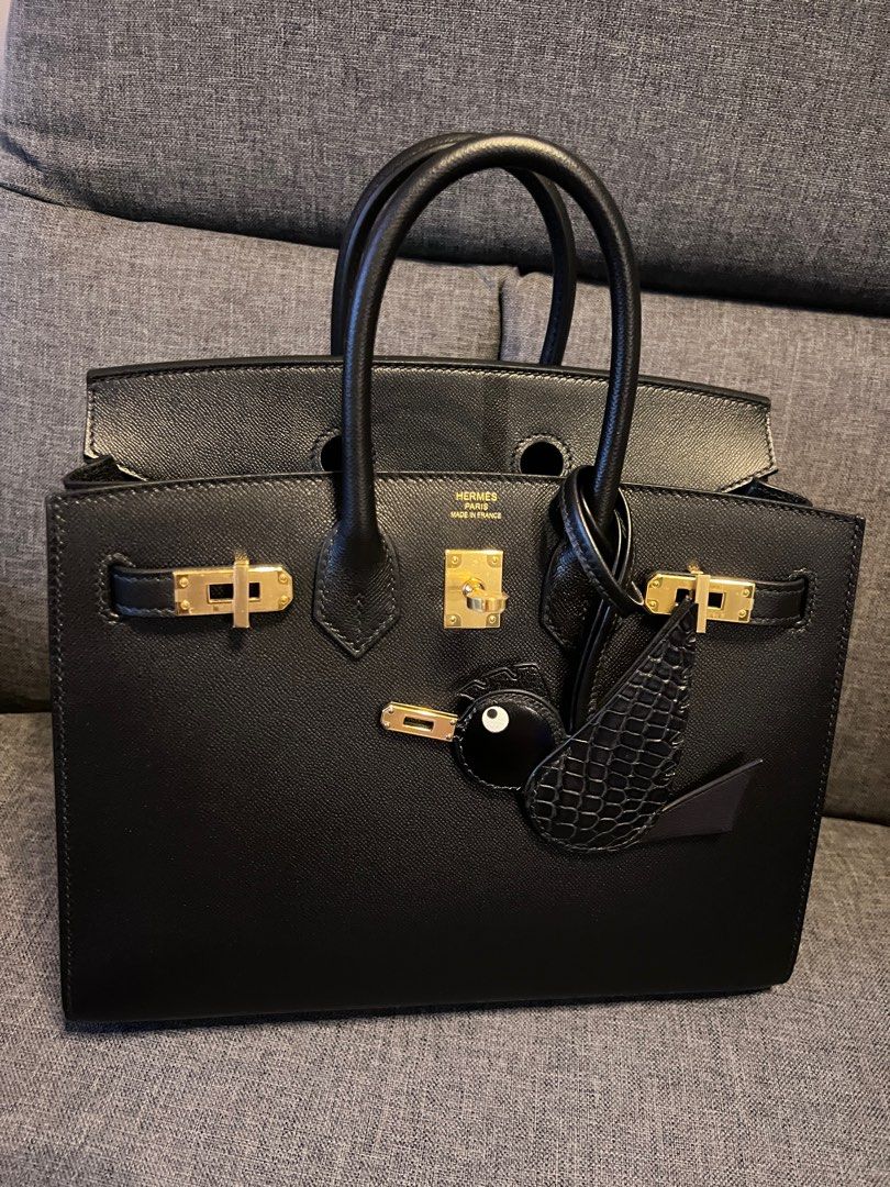 HERMES エルメス バーディ birdy チャーム HERMES エルメス バッグチャーム バーディ タッチ 鳥 ソーブラック 黒