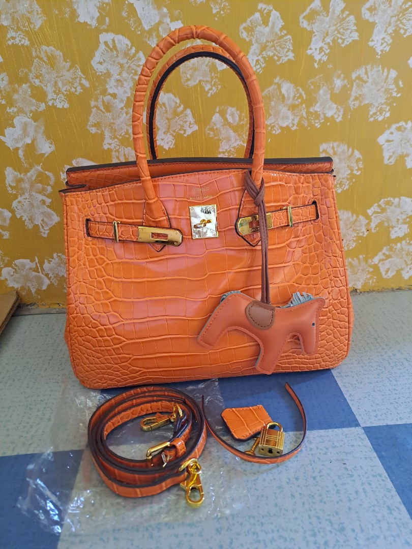 Hermes Birkin 25 Chocolate, Luxury, Bags & Wallets on Carousell