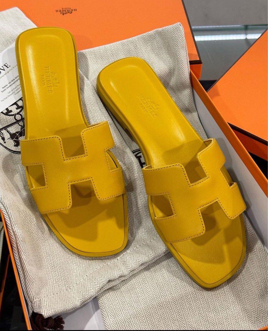 Hermes Oran sandals, Women's Fashion, Footwear, Sandals on Carousell