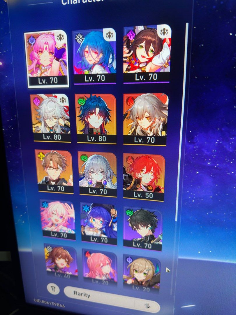 Honkai Star rail account, Video Gaming, Gaming Accessories, InGame Products on Carousell