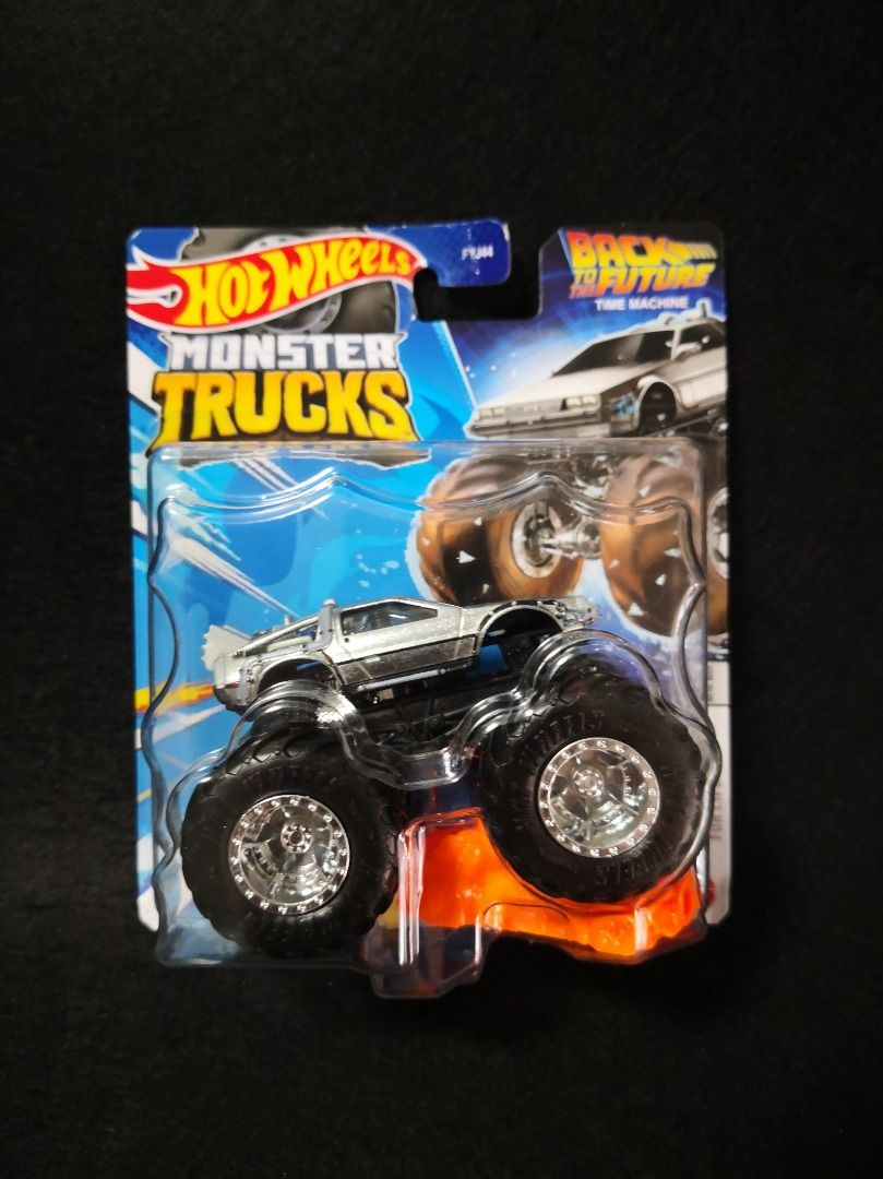 Hot Wheels Back To The Future Time Machine BTTF Monster Truck 2024