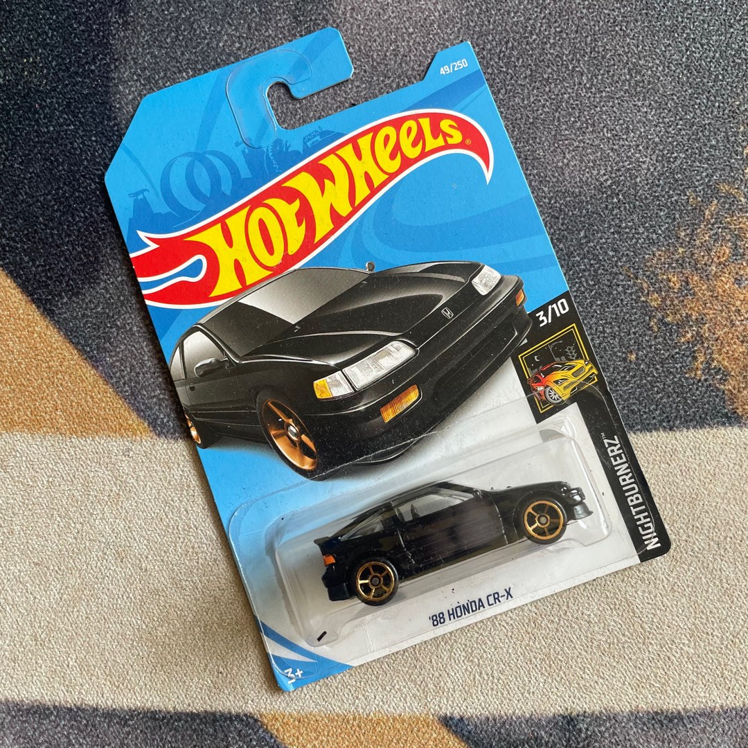 Hot wheels shop honda crx black