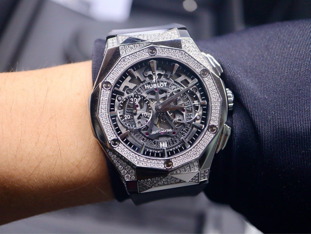 Hublot orlinski sales titanium diamond