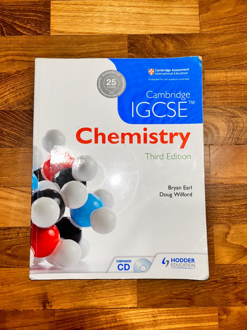 Igcse chemistry textbook with cd hobbies toys books magazines