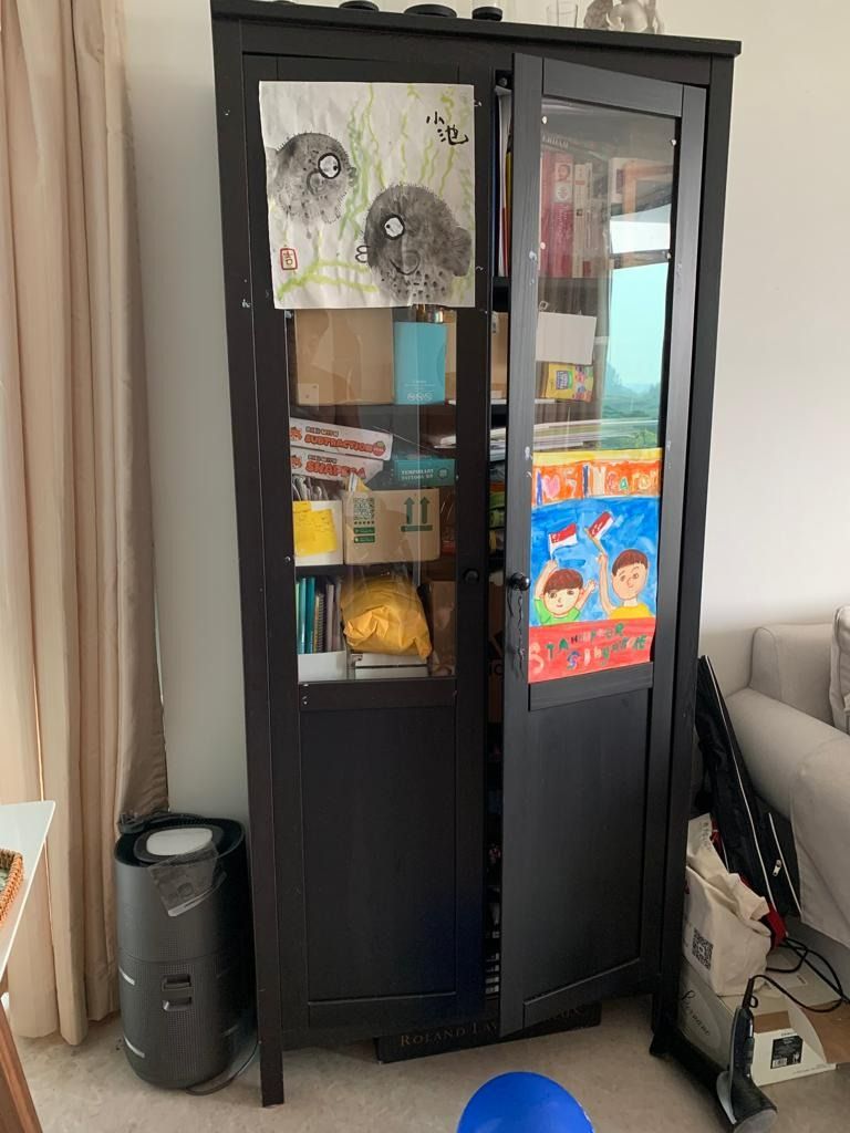 Ikea brimnes glass door cabinet outlet