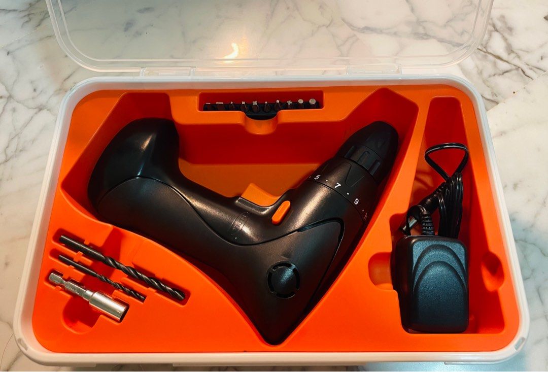 IKEA FIXA Drill/screwdriver, lithiumion 7.2V, Furniture & Home Living