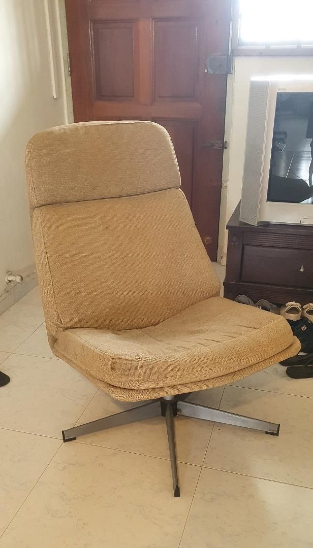 IKEA Havberg swivel armchair (retail $349), Furniture Home