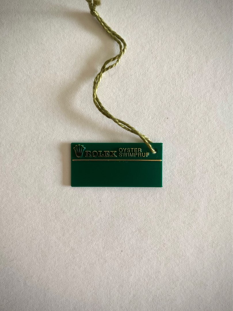 Rolex price outlet tag