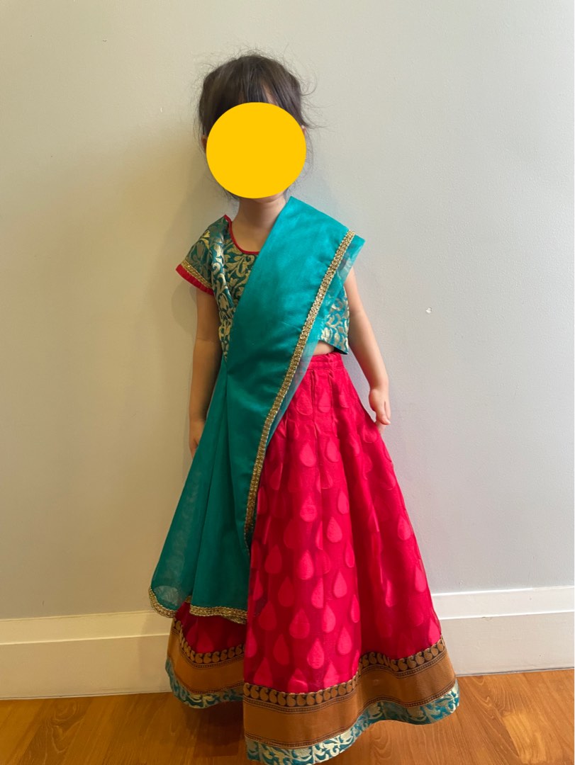 Girl in sales traditional dress