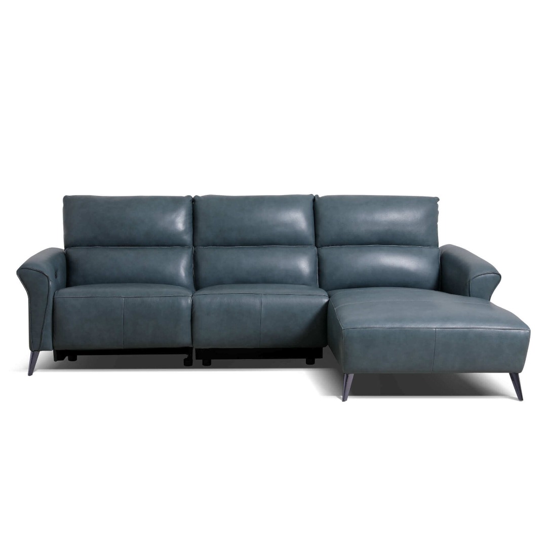 IVY LSHAPE ELECTRIC RECLINER SOFA LEATHER SOFA FABRIC SOFA