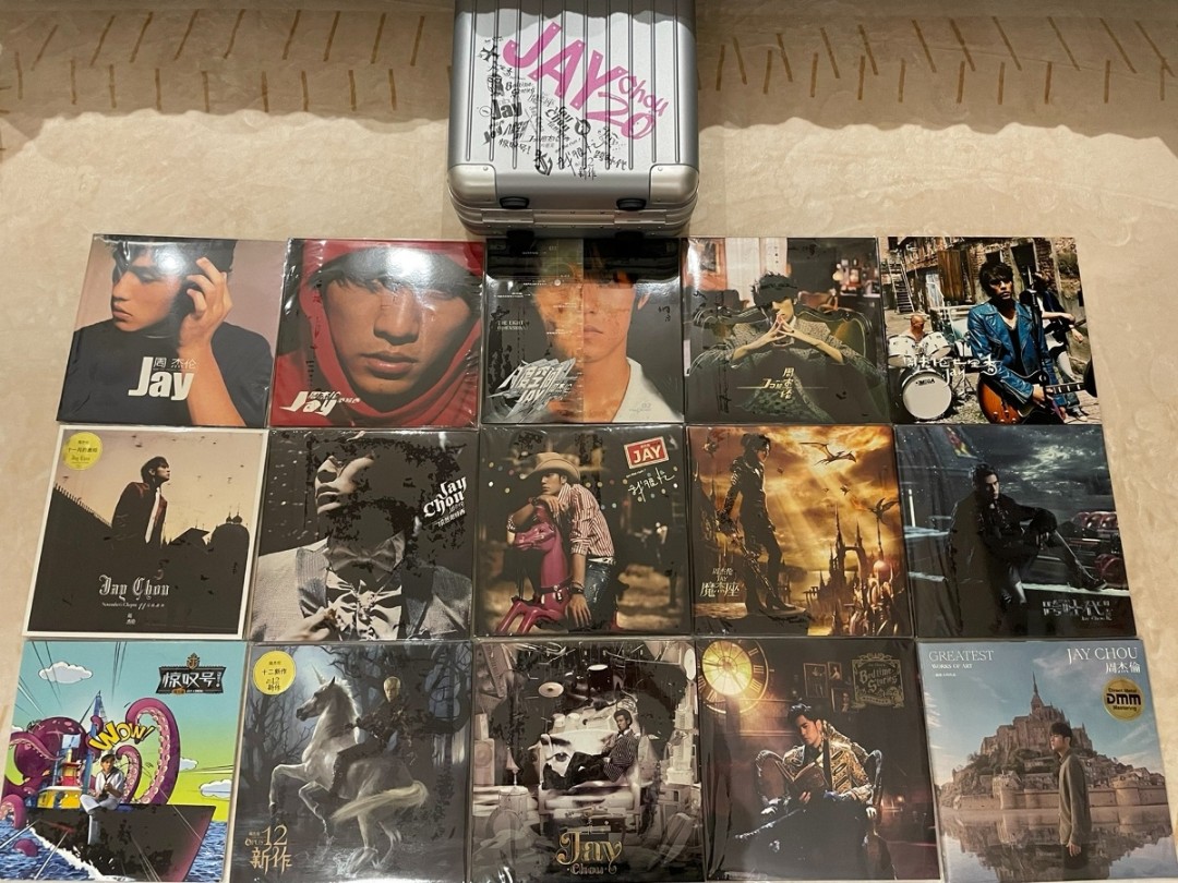 Jay Chou周杰伦20th vinyl box set, Hobbies & Toys, Music & Media 