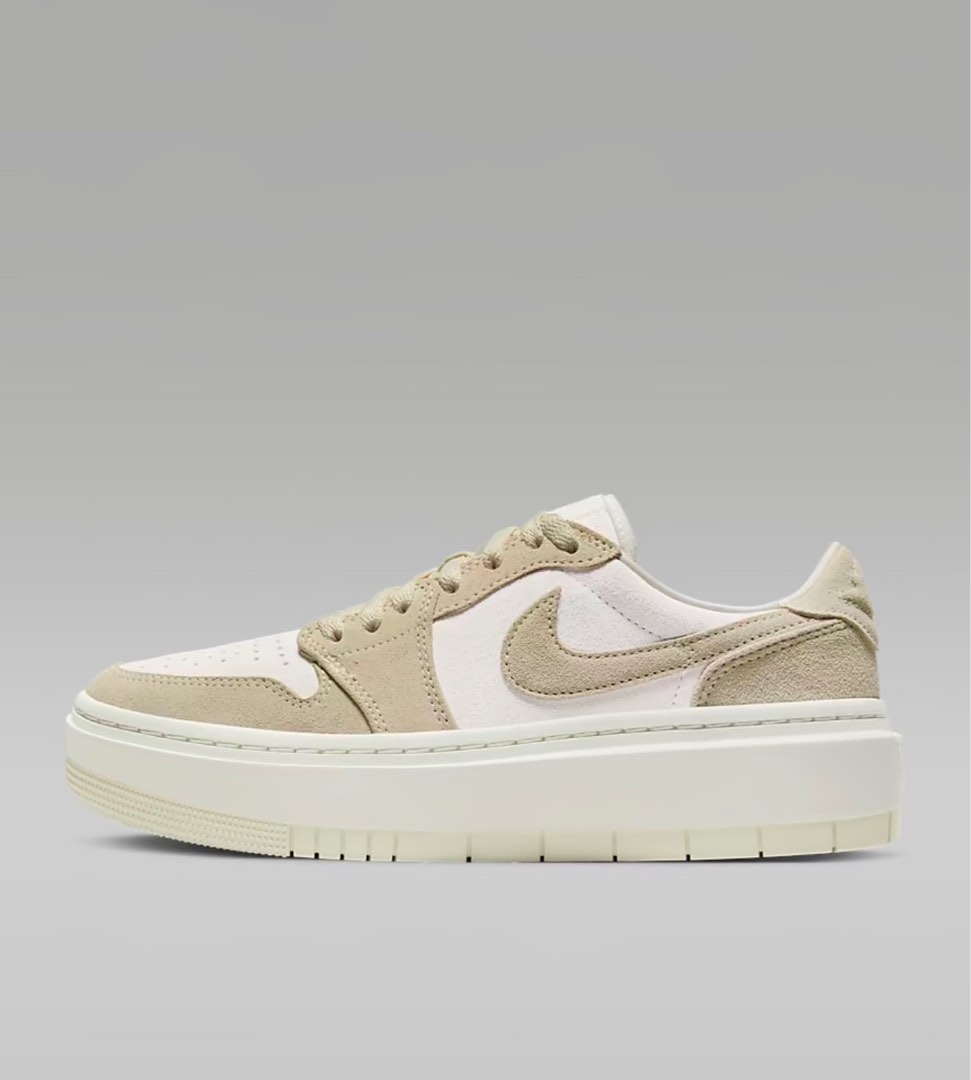 Jordan 1 Elevate Sail/coconut milk size 6.5womens, Women's Fashion