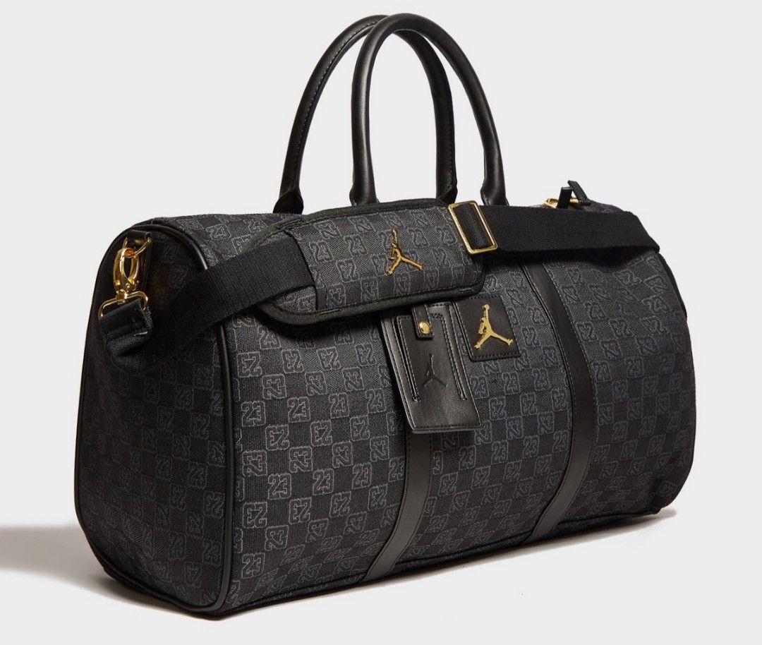 Borsa Jordan Monogram Duffle Bag Verde In Polyester With, 46 OFF