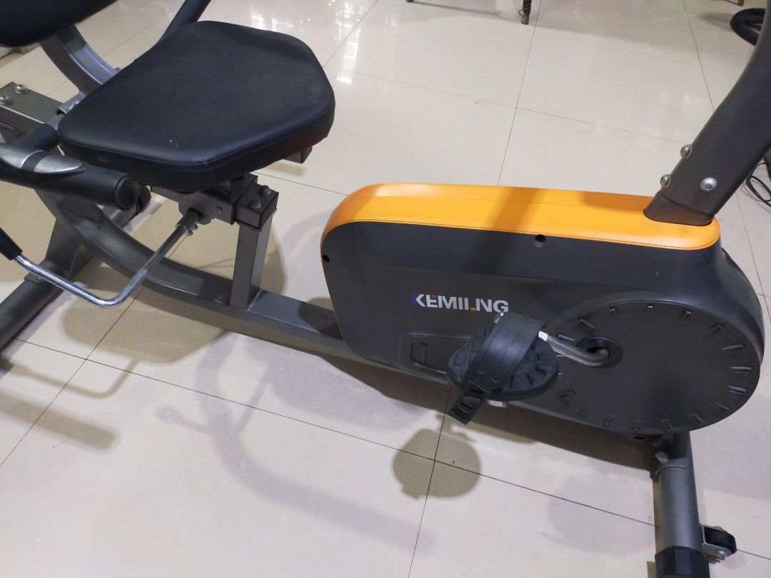 Kemiling Recumbent Indoor Exercise Bike, Sports Equipment, Exercise ...