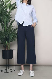Kent Straight Leg Pants (Navy
)