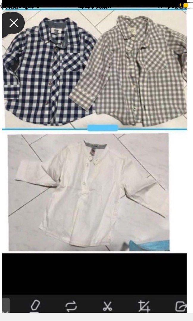 Red top jacket shirts