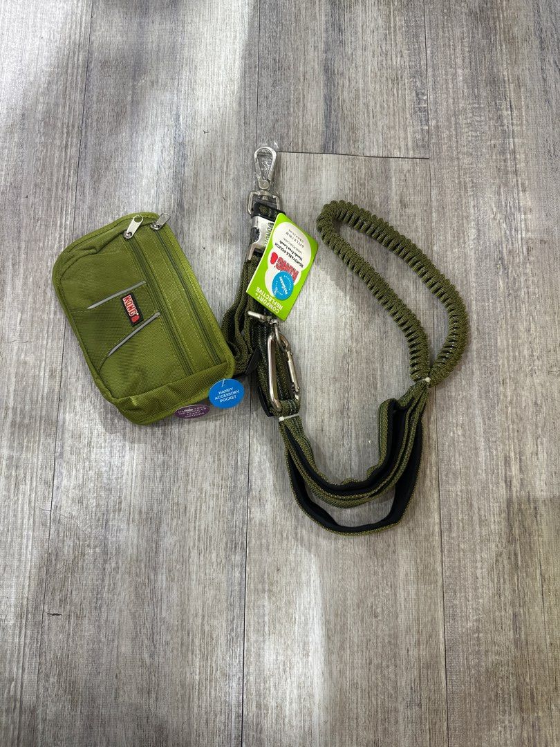 Kong removable pouch hands free leash 2025