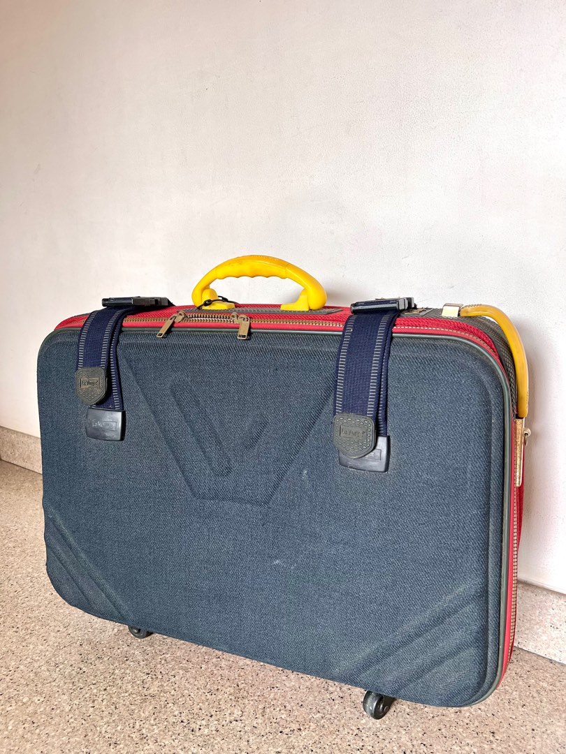 Koper Suitcase Vintage 90s Le Vangee Luggage, Barang Mewah, Tas