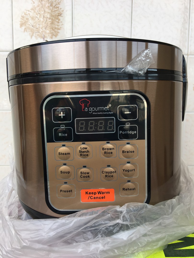 La Gourmet healthy rice cooker 4L, TV & Home Appliances, Kitchen