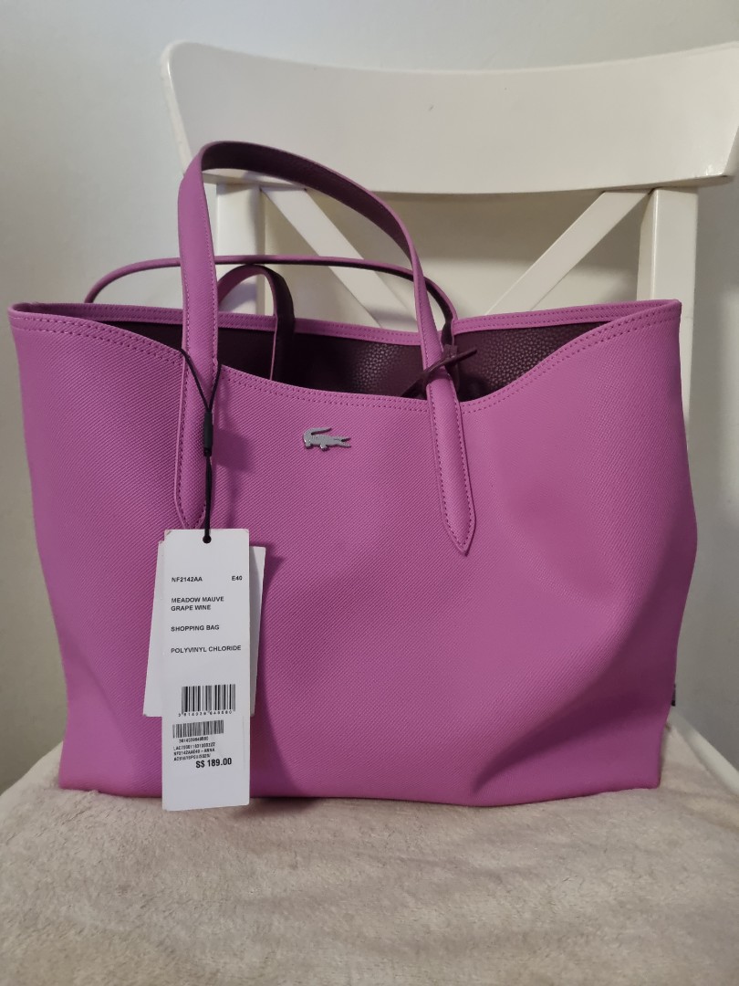 Lacoste NF2142AA Women Bag Pink