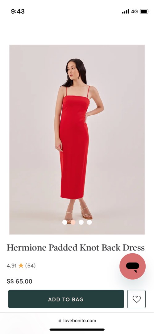 Hermoine ribbed cheap dress