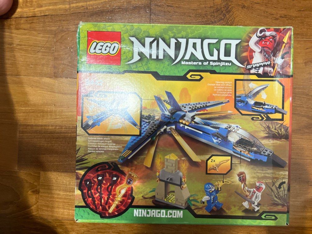 Lego Ninjago Jay s Stormfighter 9442 Hobbies Toys Toys Games on Carousell