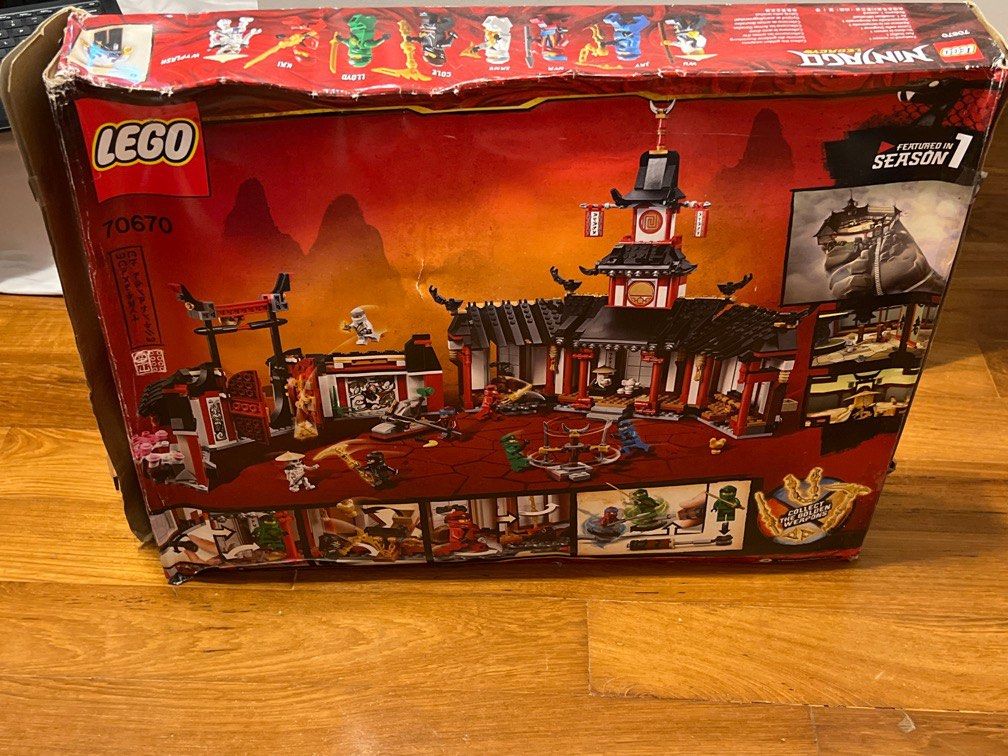 Lego ninjago legacy monastery of spinjitzu discount