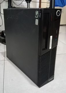 Lenovo ThinkCentre M70e Core 2 Duo E7500 2.93GHz 4GB DDR3 160GB HDD WiFi Ready System Unit (CPU)