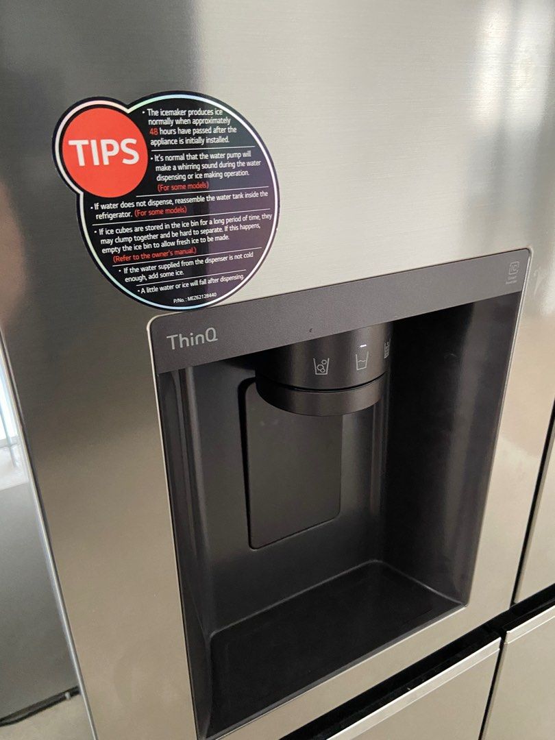 LG GSL6172PZ Side by Side Fridge with Smart Inverter Compressor in Platinum Silver (617L) 2