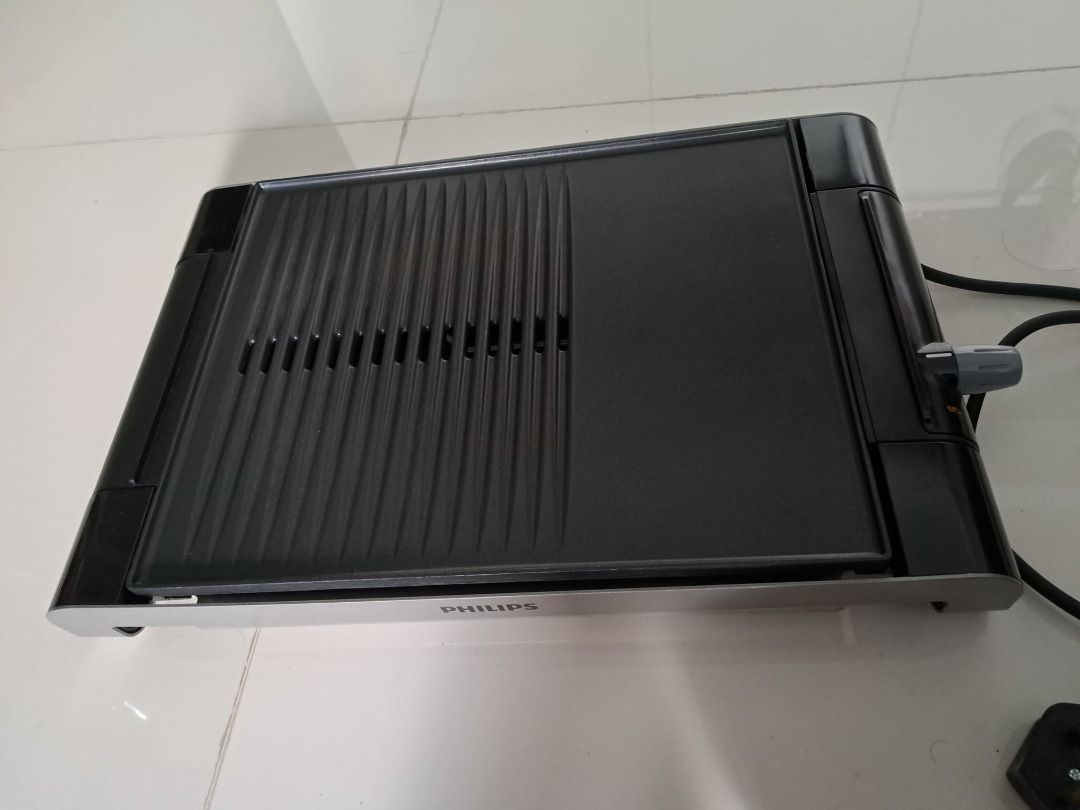 LIGHTLY USED Philips Table Grill HD4419/20, TV & Home Appliances, Kitchen Appliances, BBQ