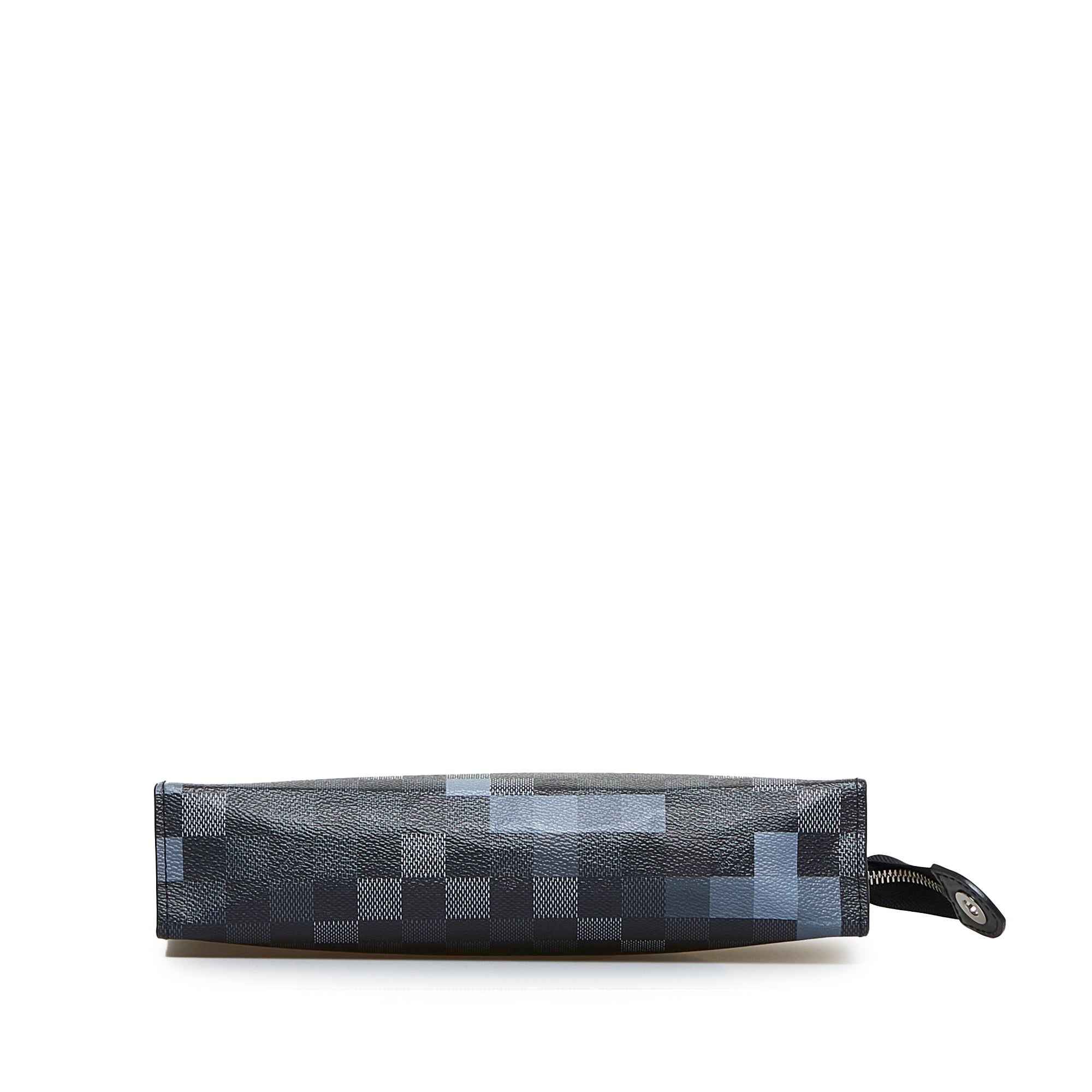 Louis Vuitton Damier Graphite Clutch Grey