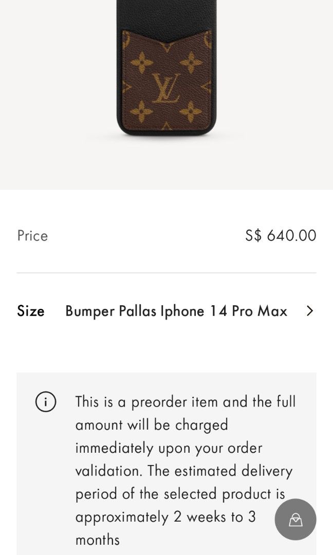 Louis Vuitton iPhone 14 Pro Max Case 