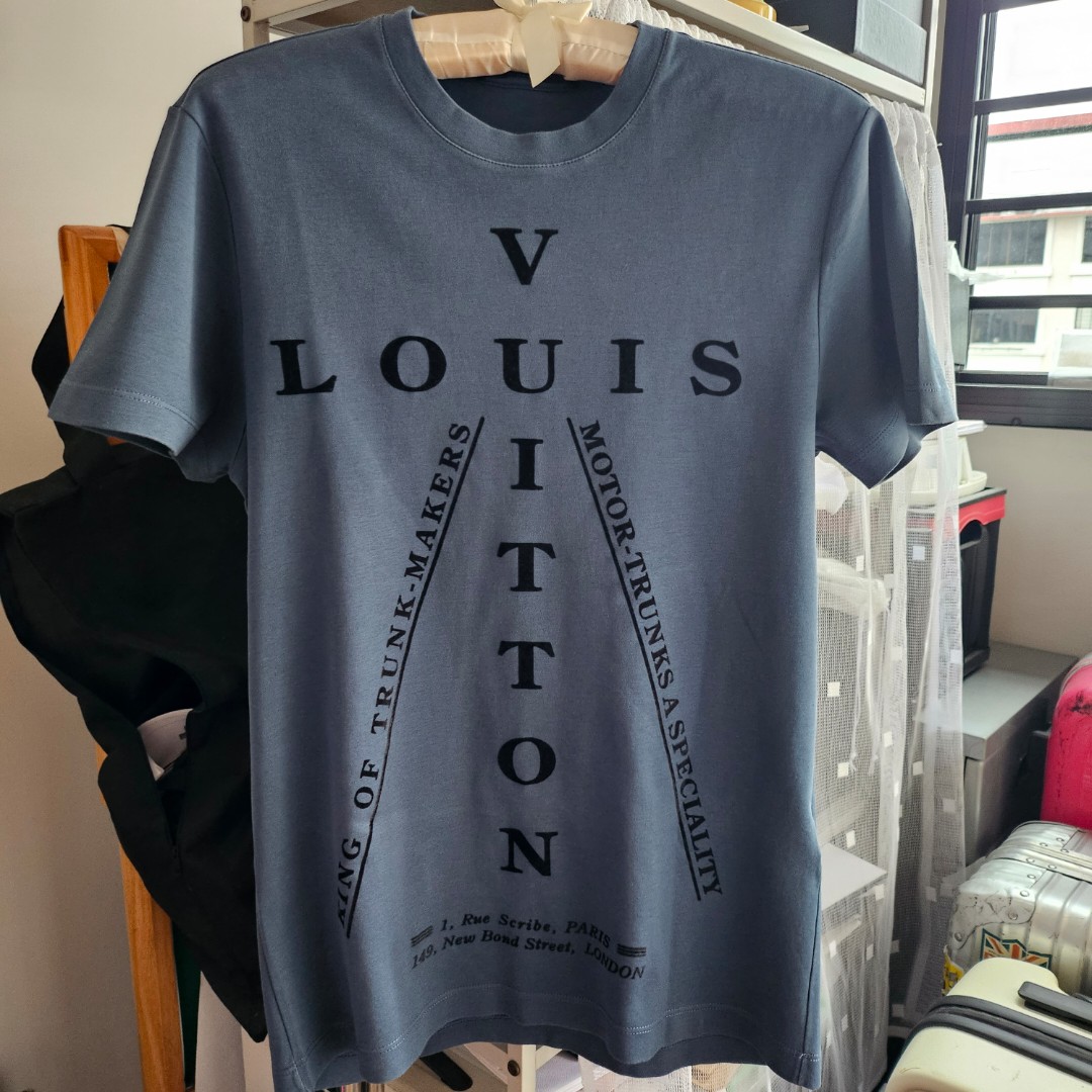 Louis Vuitton Clouds Shirt, Luxury, Apparel on Carousell