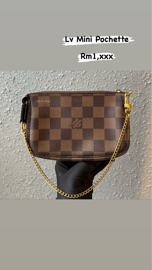 Louis Vuitton Mini Pochette Monogram, Women's Fashion, Bags & Wallets,  Purses & Pouches on Carousell