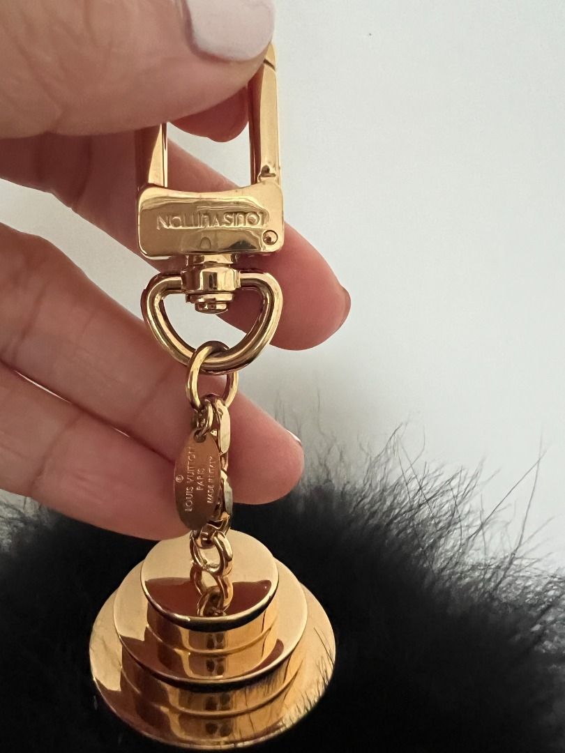 Vuitton bag charm on sale