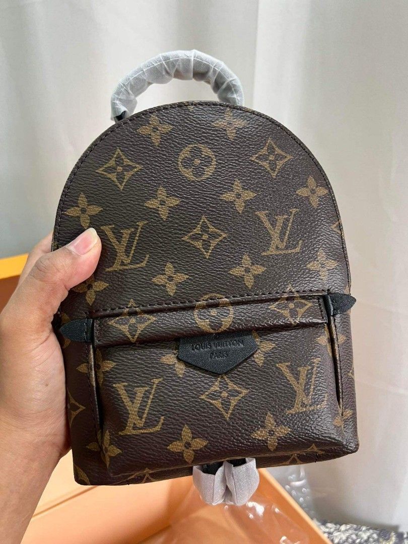 LV Palm Spring Mini Monogram, Luxury, Bags & Wallets on Carousell