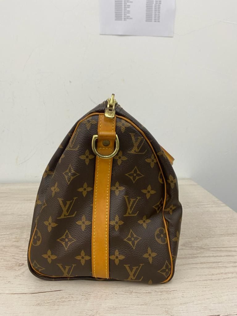 Louis Vuitton Speedy 40 Bandouliere Monogram Canvas Bag