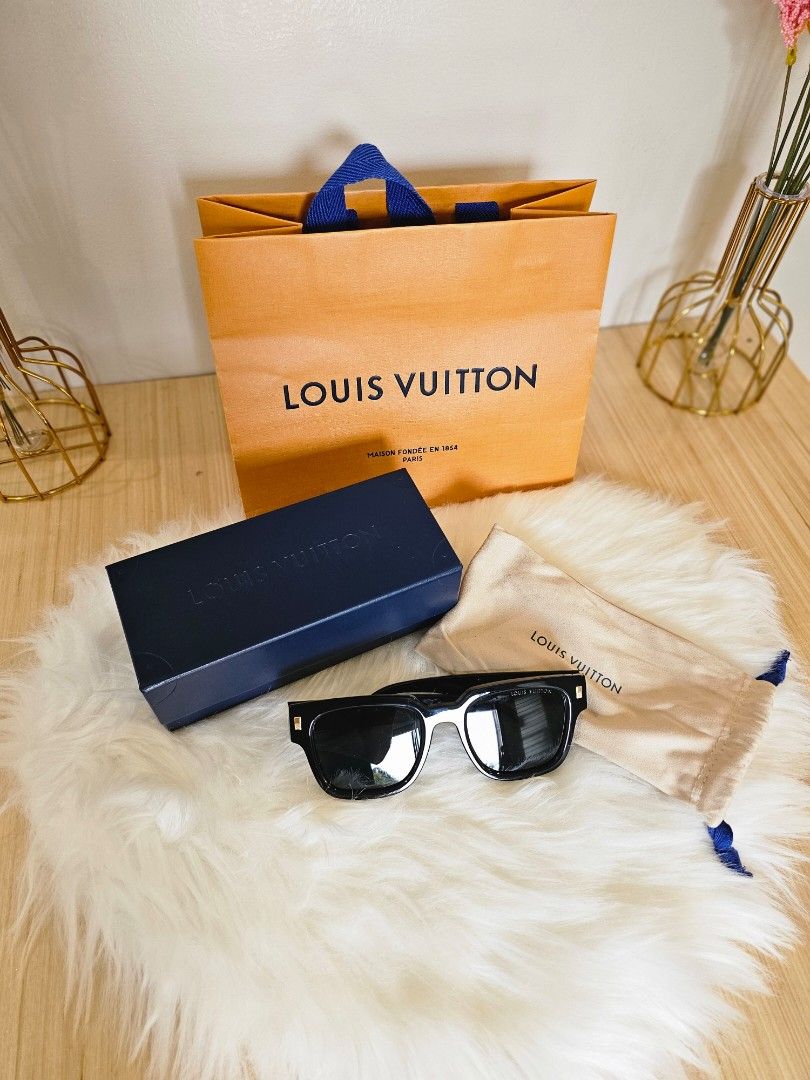 Louis Vuitton Monogram Sunglasses Men's W/ Box and Paper Bag GENUINE  PRODUCT